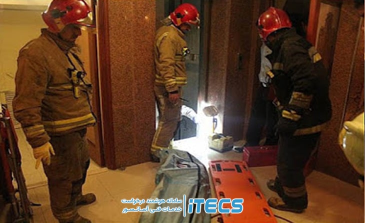 حوادث آسانسور
